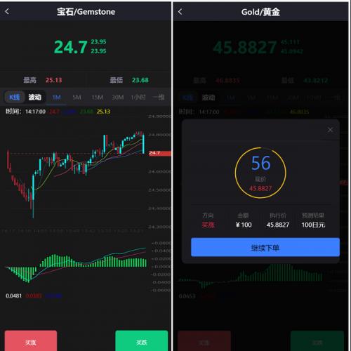 二开版微交易系统源码 贵金属交易平台